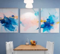 bright-ceiling-lights-above-kitchen-table